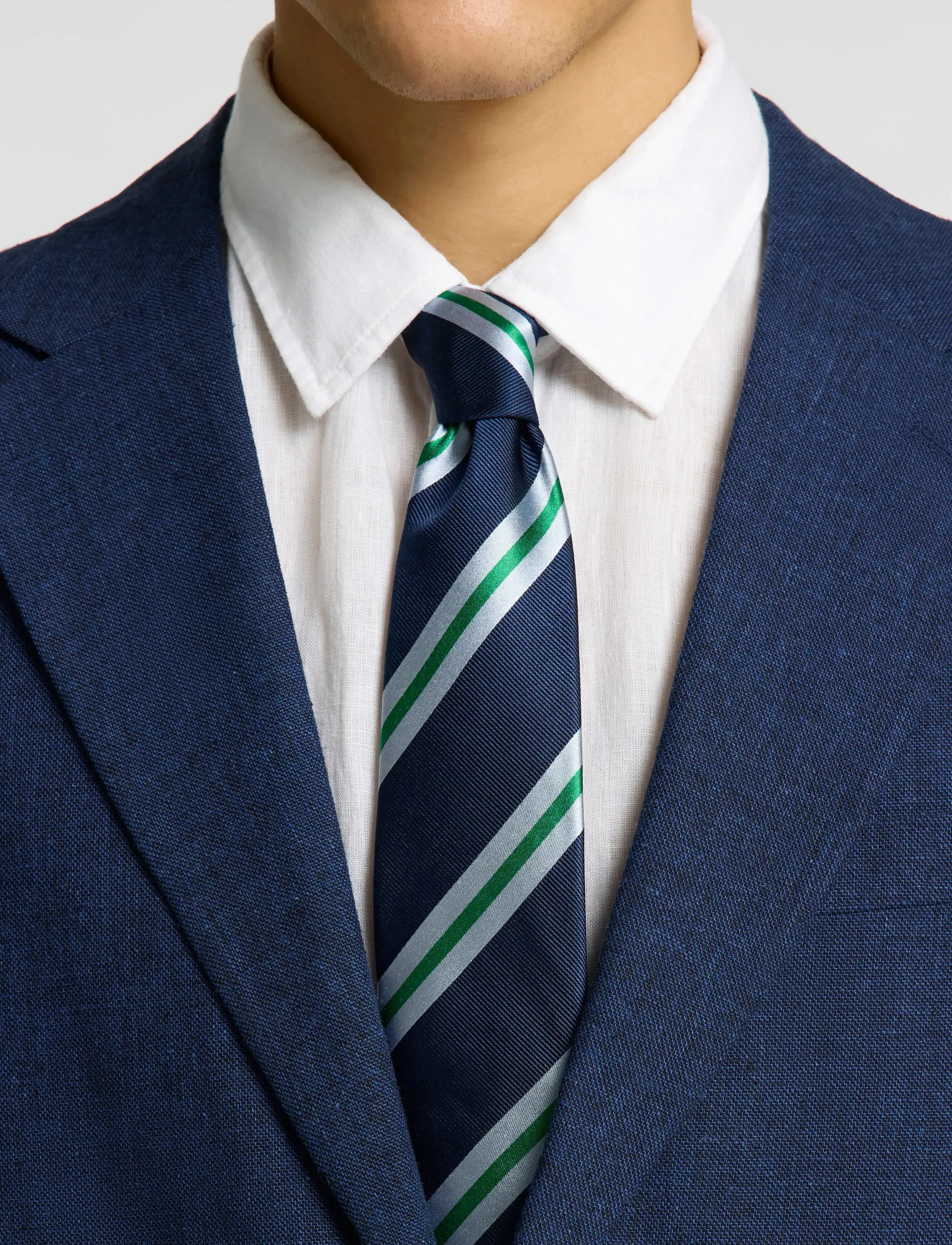 Selected - SLHCHARLIE SILK TIE - krawatten - outer space - 3