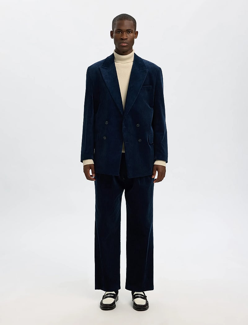 Selected - SLMDANE LS KNIT STRUCTURE ROLL NECK NOOS - rollkragen - oatmeal - 4