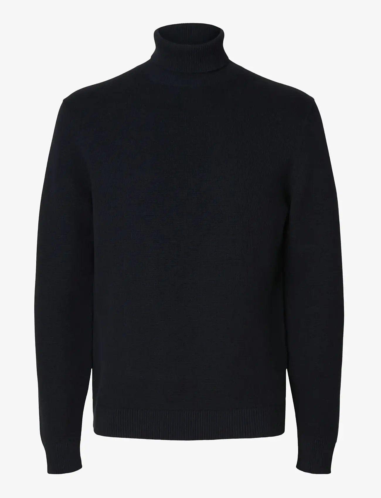 Selected - SLHDANE LS KNIT STRUCTURE ROLL NECK NOOS - rúllukragar - sky captain - 1