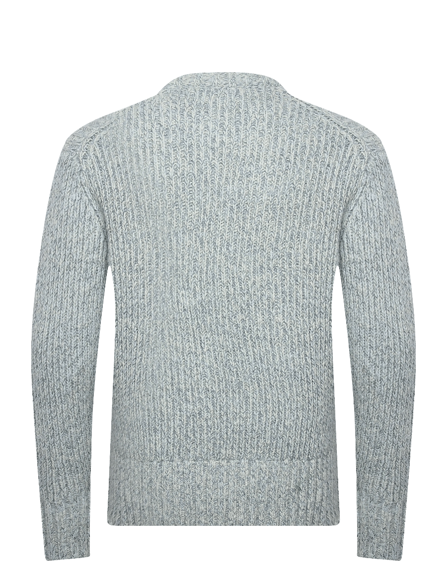 Selected - SLHCHICAGO LS KNIT RELAXED CREW NECK - rundhals - cashmere blue - 2