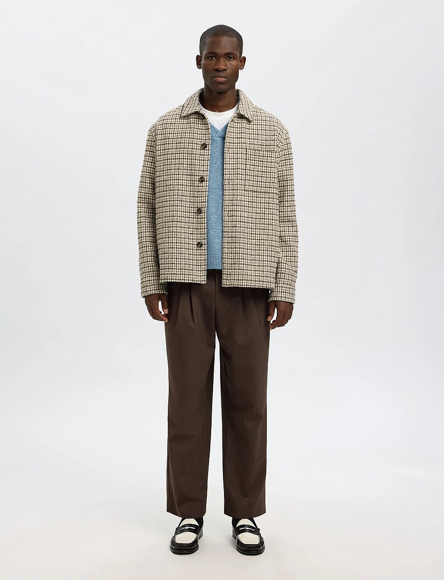 Selected - SLHRAI SL KNIT V-NECK RELAXED WAISTCOAT - stickade västar - blue mirage - 4
