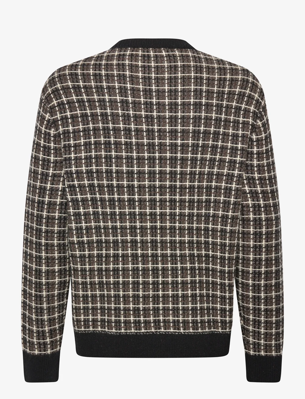 Selected - SLHMIKOLAS LS KNIT RELAXED CREW NECK - rundhalsad - black - 1