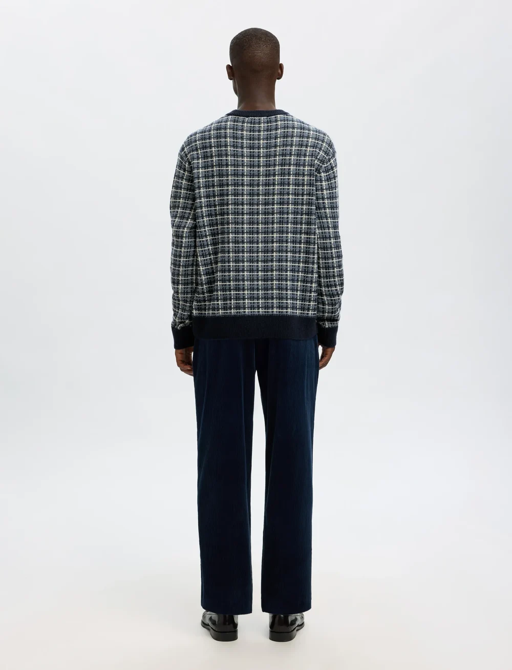 Selected - SLHMIKOLAS LS KNIT RELAXED CREW NECK - rundhalsad - sky captain - 2