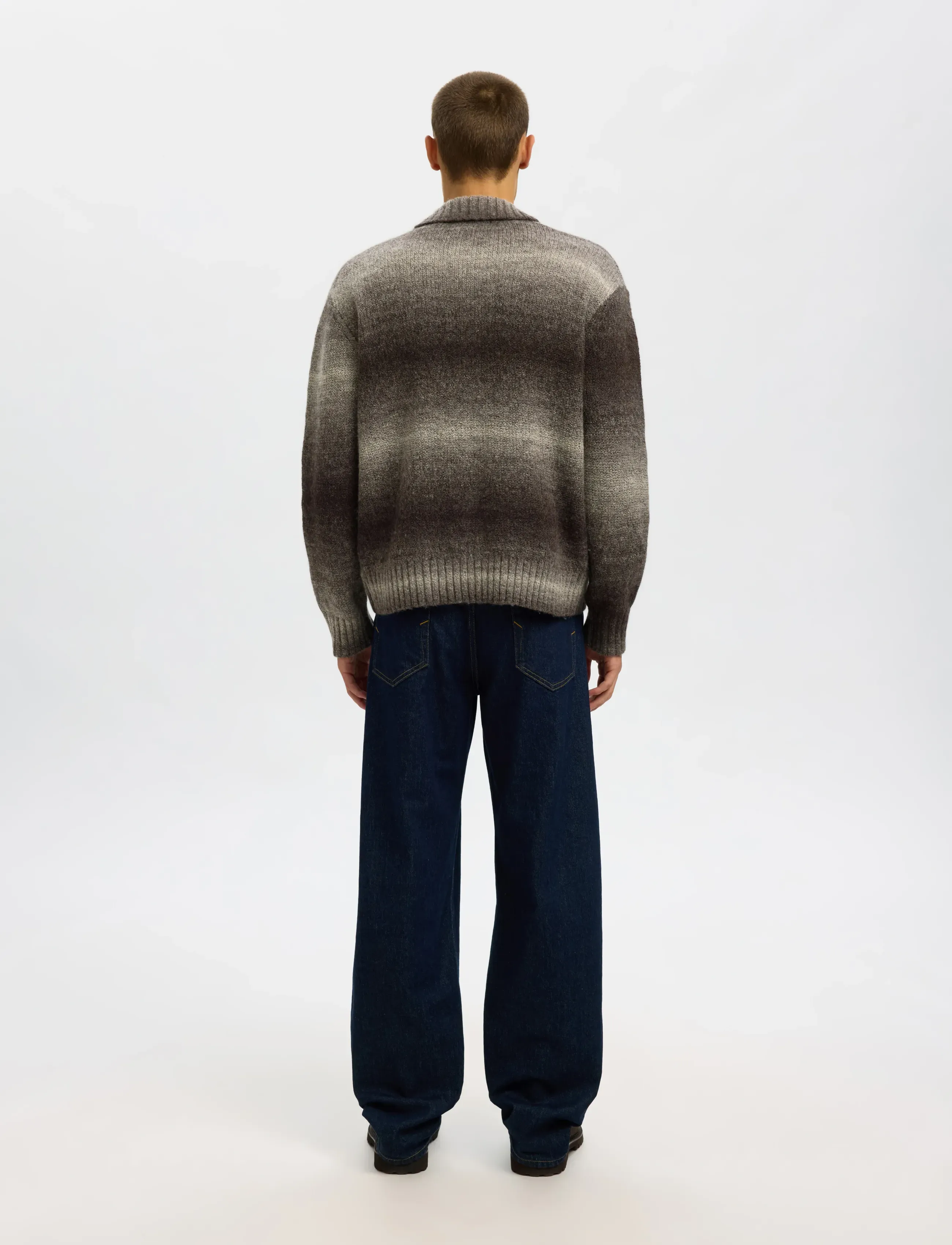 Selected - SLHGAARD LS KNIT RELAXED POLO CARDIGAN - cardigans - delicioso - 2