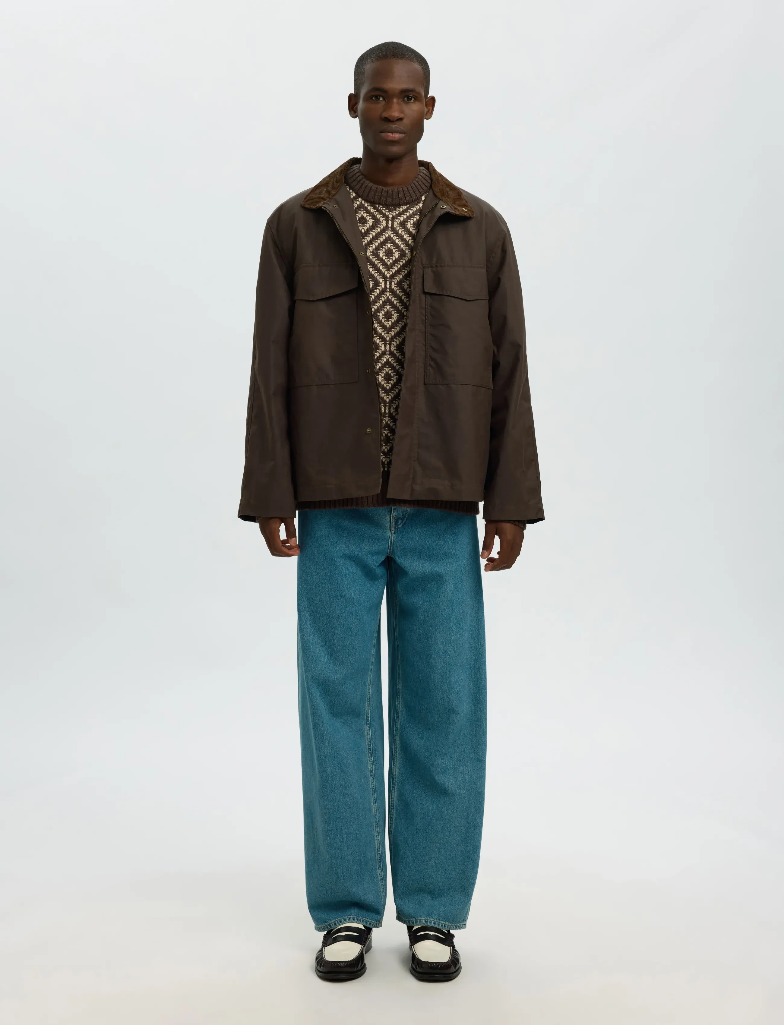Selected - SLHREMI LS KNIT RELAXED CREW NECK - rund hals - delicioso - 5