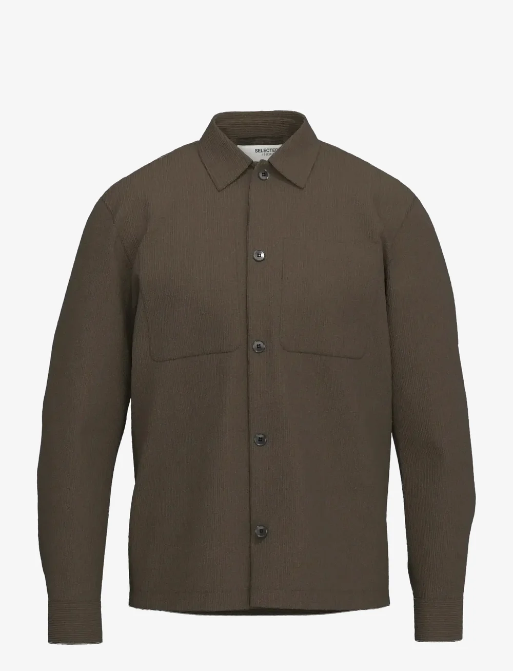 Selected - SLHREGTATE CORD OVERSHIRT - kollektioner - demitasse - 1