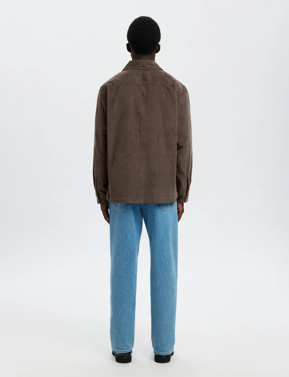 Selected - SLHREGTATE CORD OVERSHIRT - kollektioner - demitasse - 3