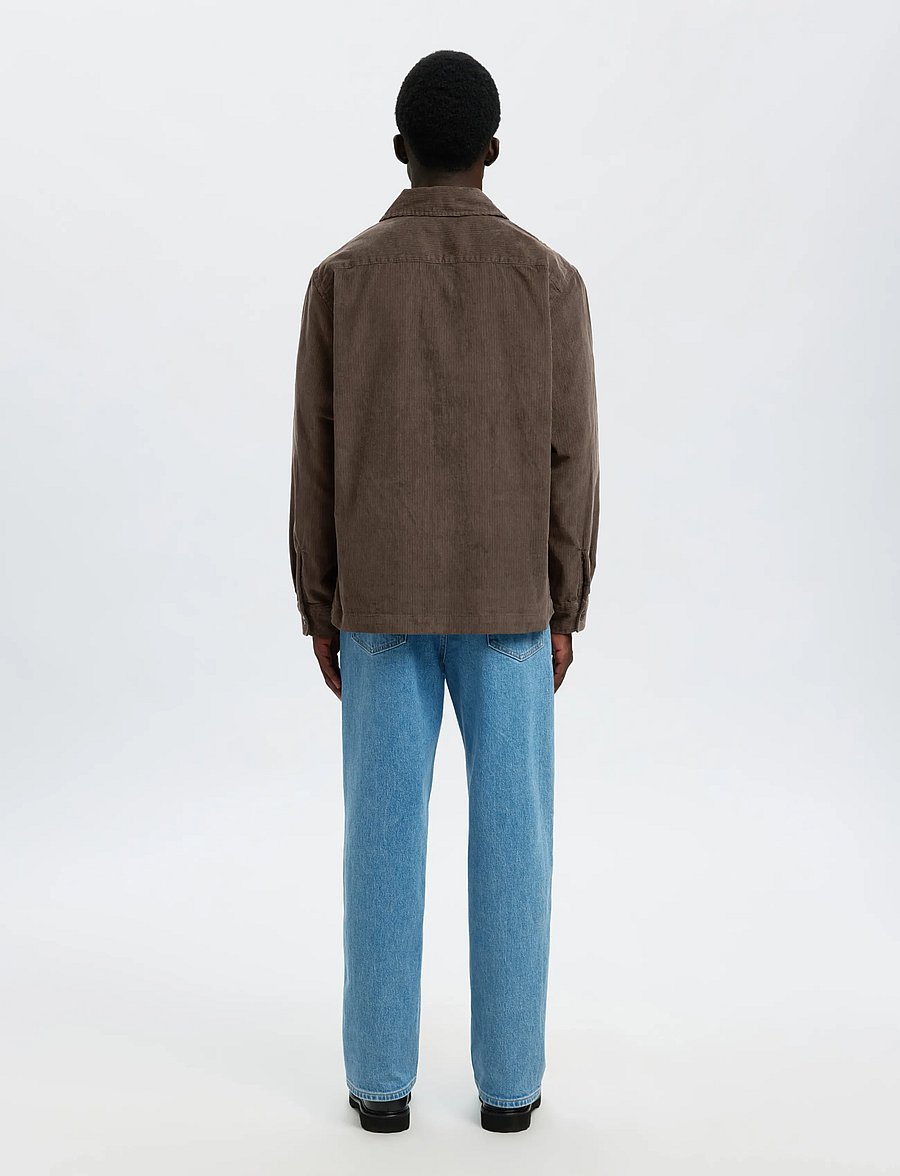 Selected - SLHREGTATE CORD OVERSHIRT - nach anlass kaufen - demitasse - 3