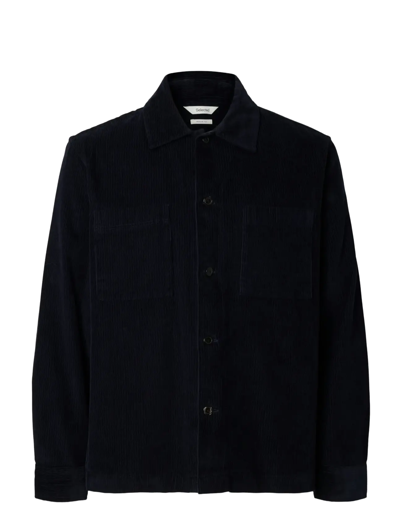 Selected - SLHREGTATE CORD OVERSHIRT - shop by occasion - sky captain - 1