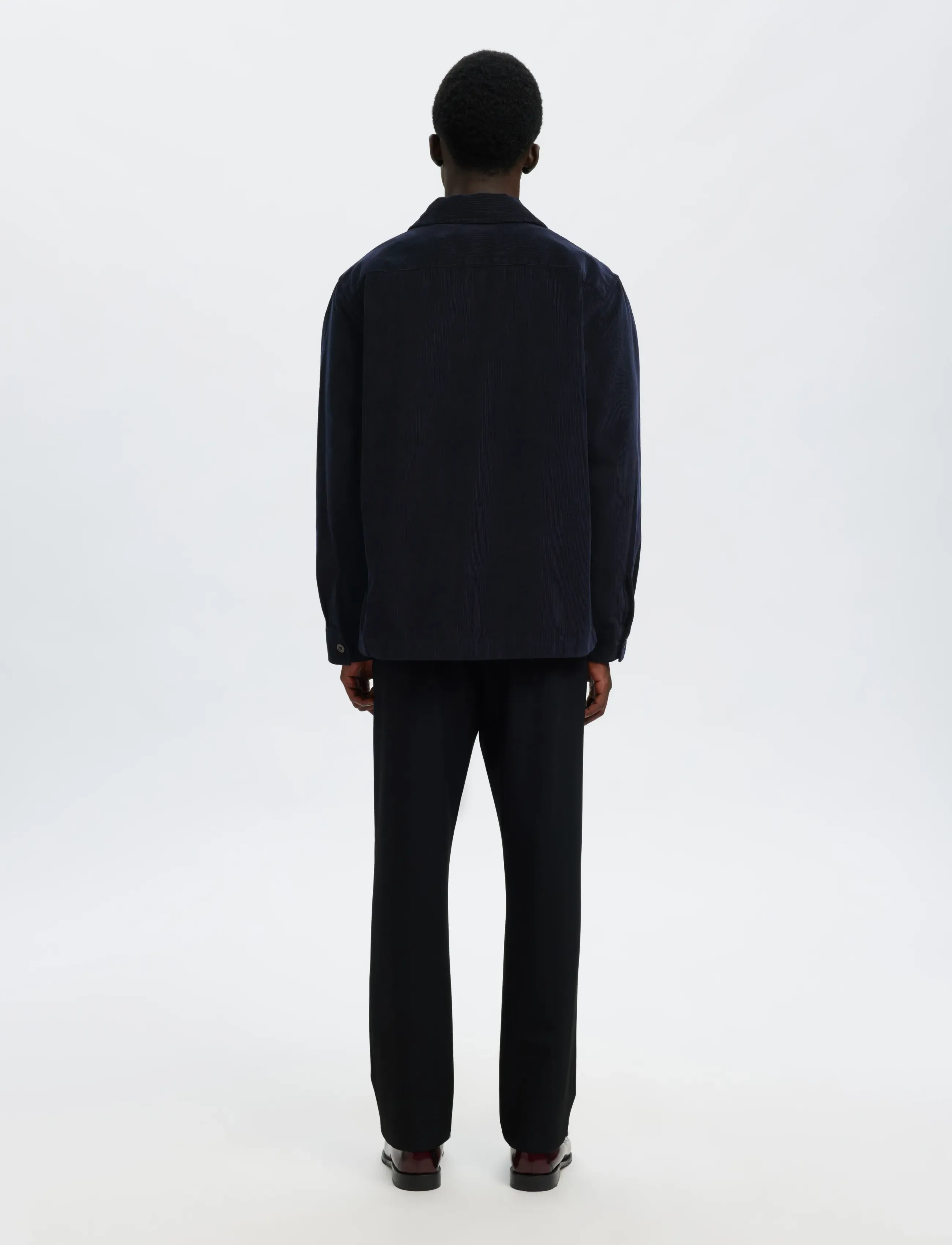 Selected - SLHREGTATE CORD OVERSHIRT - shop by occasion - sky captain - 2
