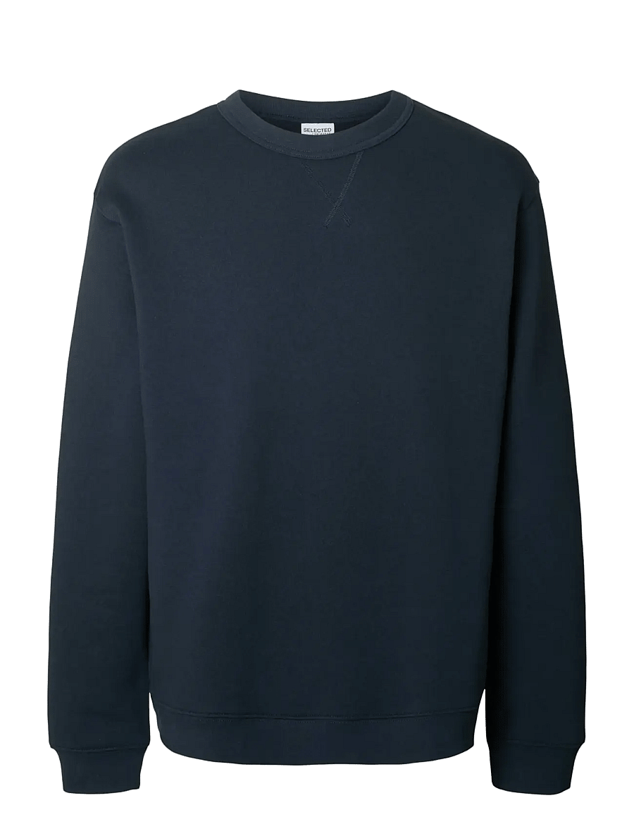 Selected - SLHRELAX-SIGURD CREW NECK SWEAT - nach anlass kaufen - dark sapphire - 1