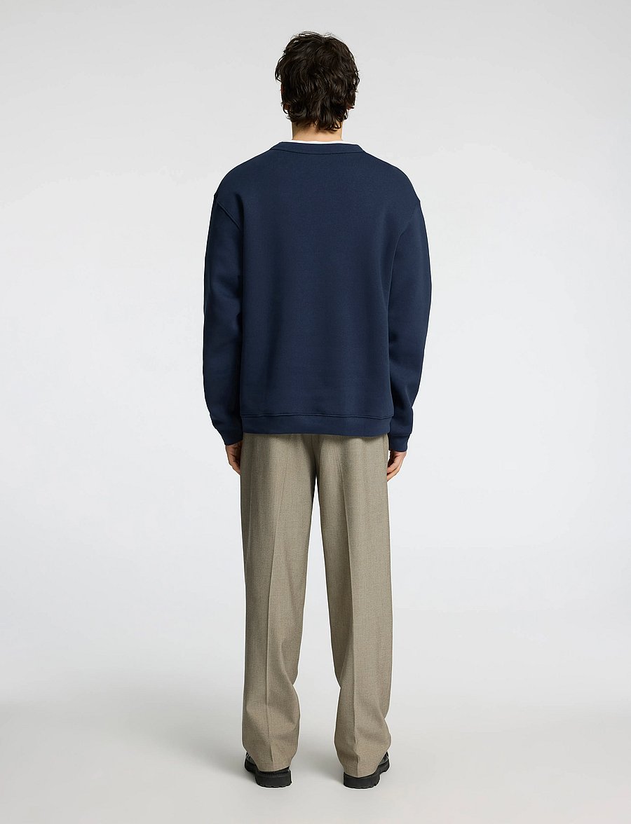 Selected - SLHRELAX-SIGURD CREW NECK SWEAT - nach anlass kaufen - dark sapphire - 3