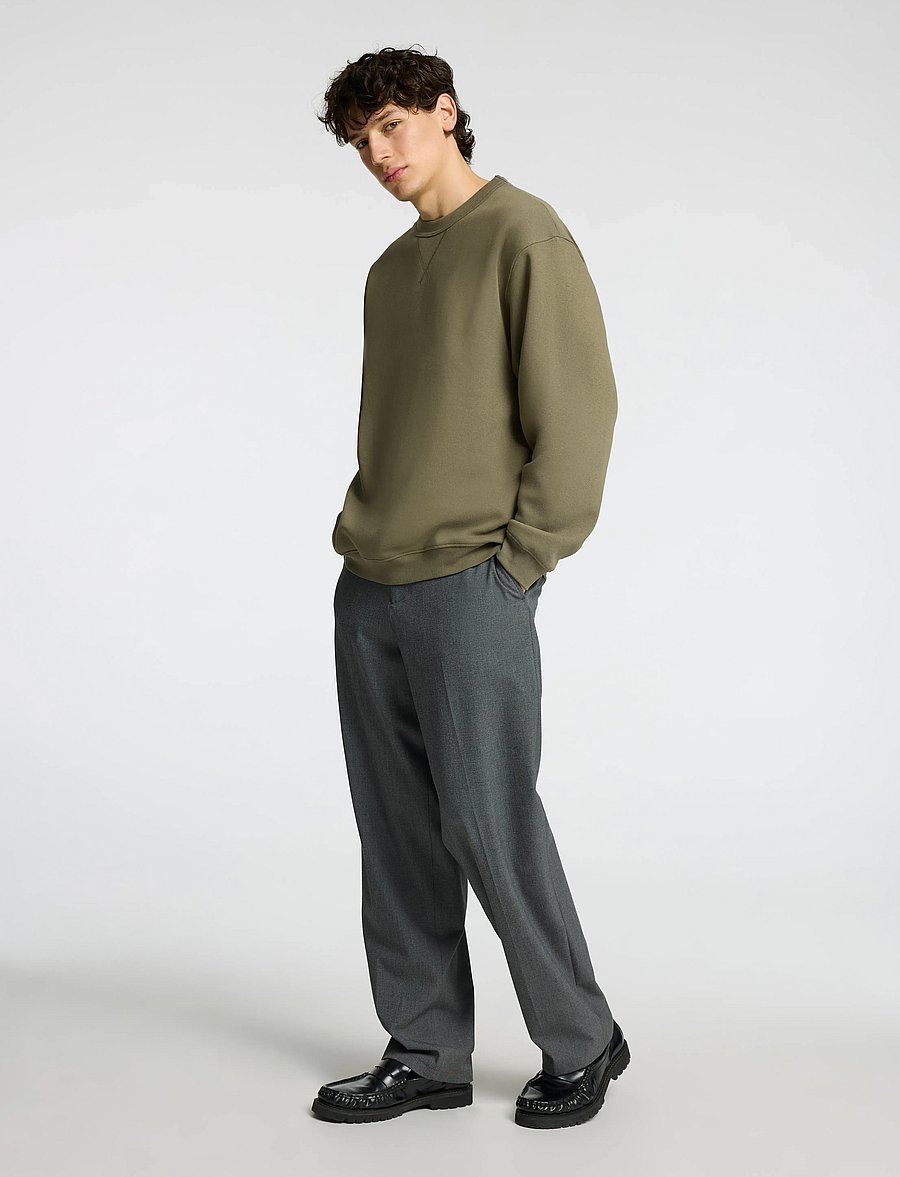 Selected - SLHRELAX-SIGURD CREW NECK SWEAT - sweatshirts - kalamata - 4