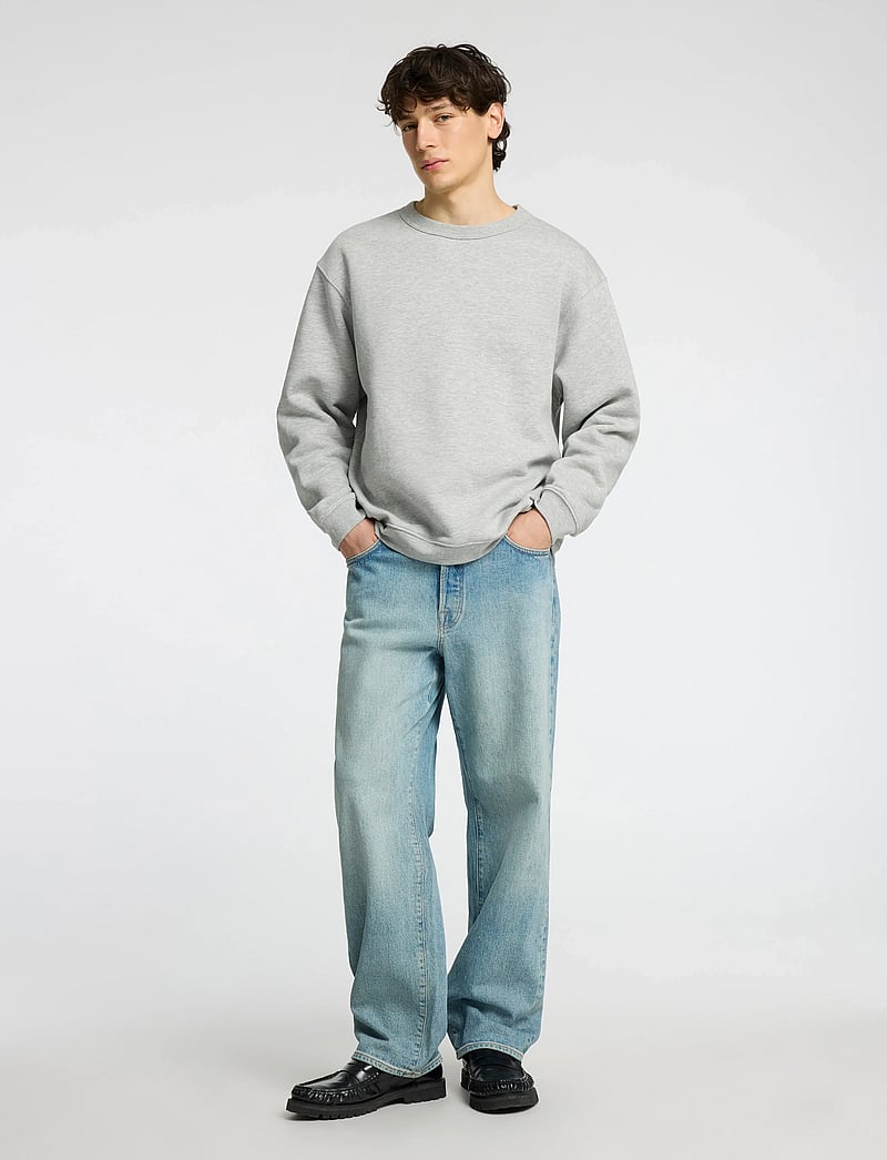 Selected - SLHRELAX-SIGURD CREW NECK SWEAT - nach anlass kaufen - light grey melange - 4