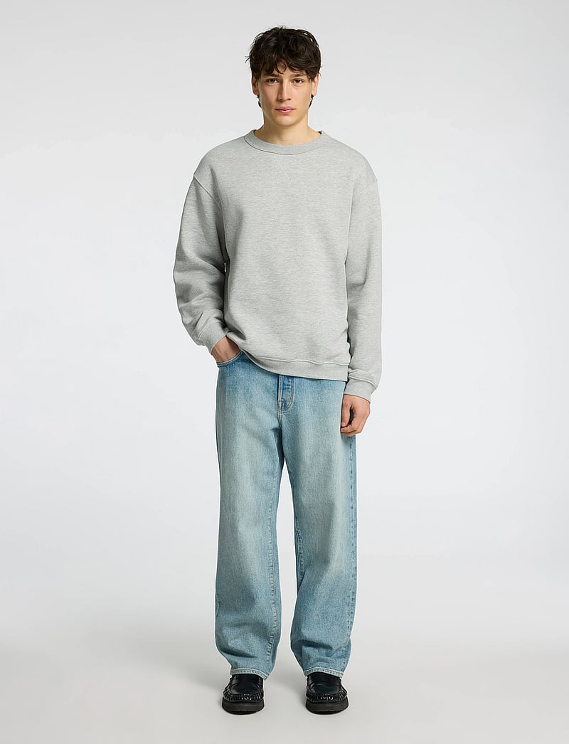 Selected - SLHRELAX-SIGURD CREW NECK SWEAT - nach anlass kaufen - light grey melange - 5