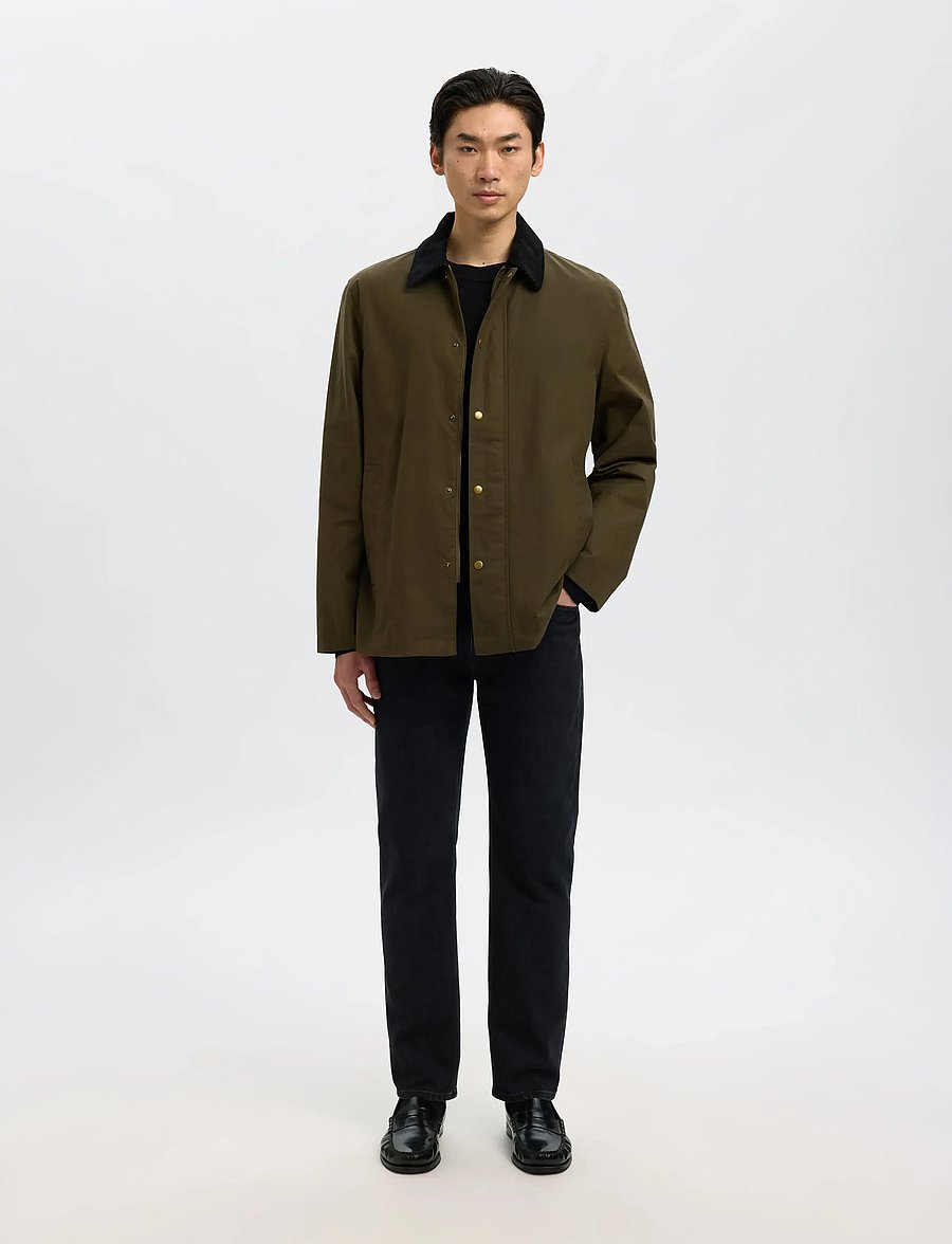 Selected - SLHTELLER FN RELAXED CREW NECK NOOS - rundhals - black - 5