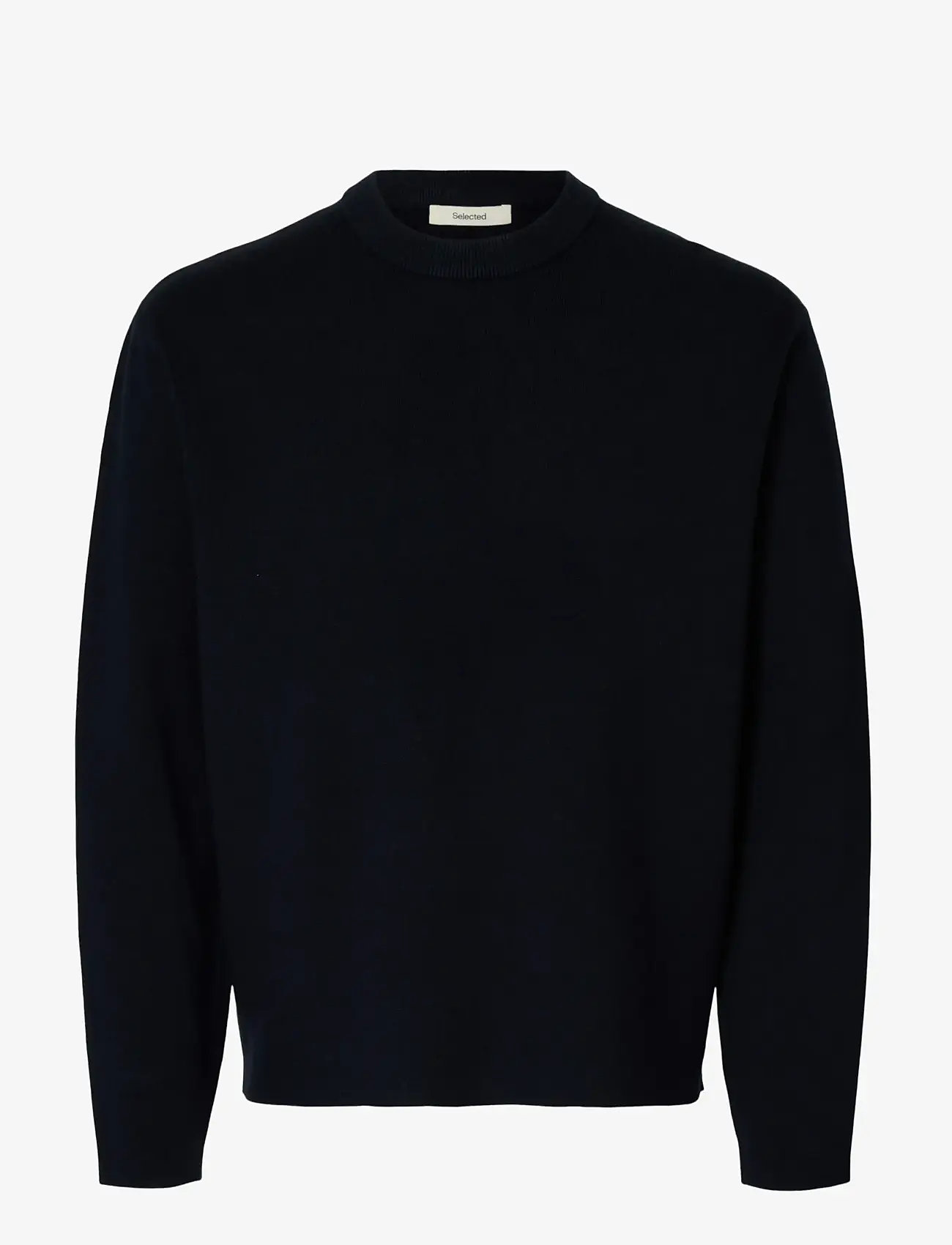 Selected - SLHTELLER FN RELAXED CREW NECK NOOS - Ümmarguse kaelusega kudumid - sky captain - 1