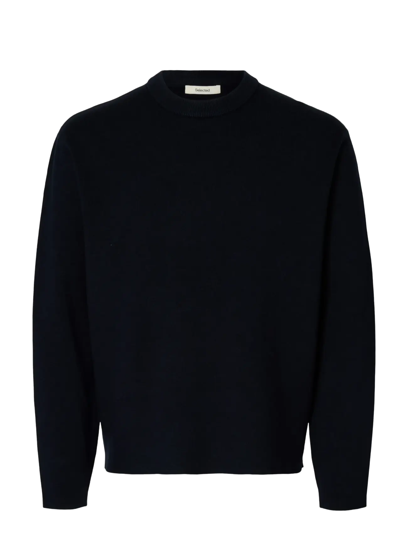 Selected SLHTELLER FN RELAXED CREW NECK NOOS - Kleidung - SKY CAPTAIN / navy