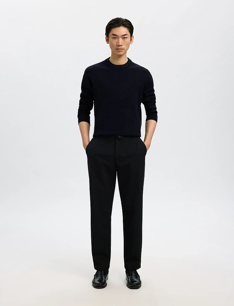 Selected - SLHTELLER FN RELAXED CREW NECK NOOS - rundhalsad - sky captain - 5