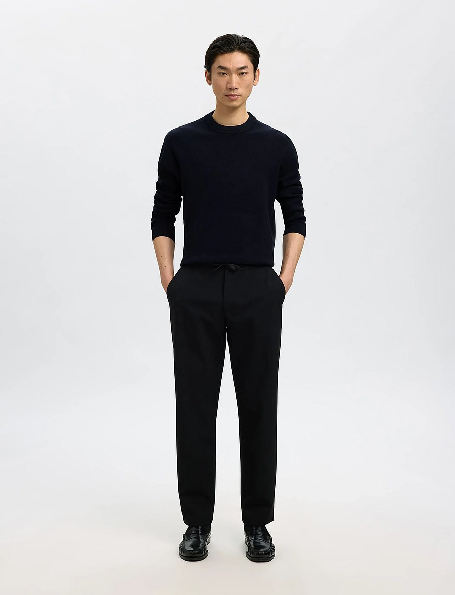 Selected - SLHTELLER FN RELAXED CREW NECK NOOS - rundhals - sky captain - 5