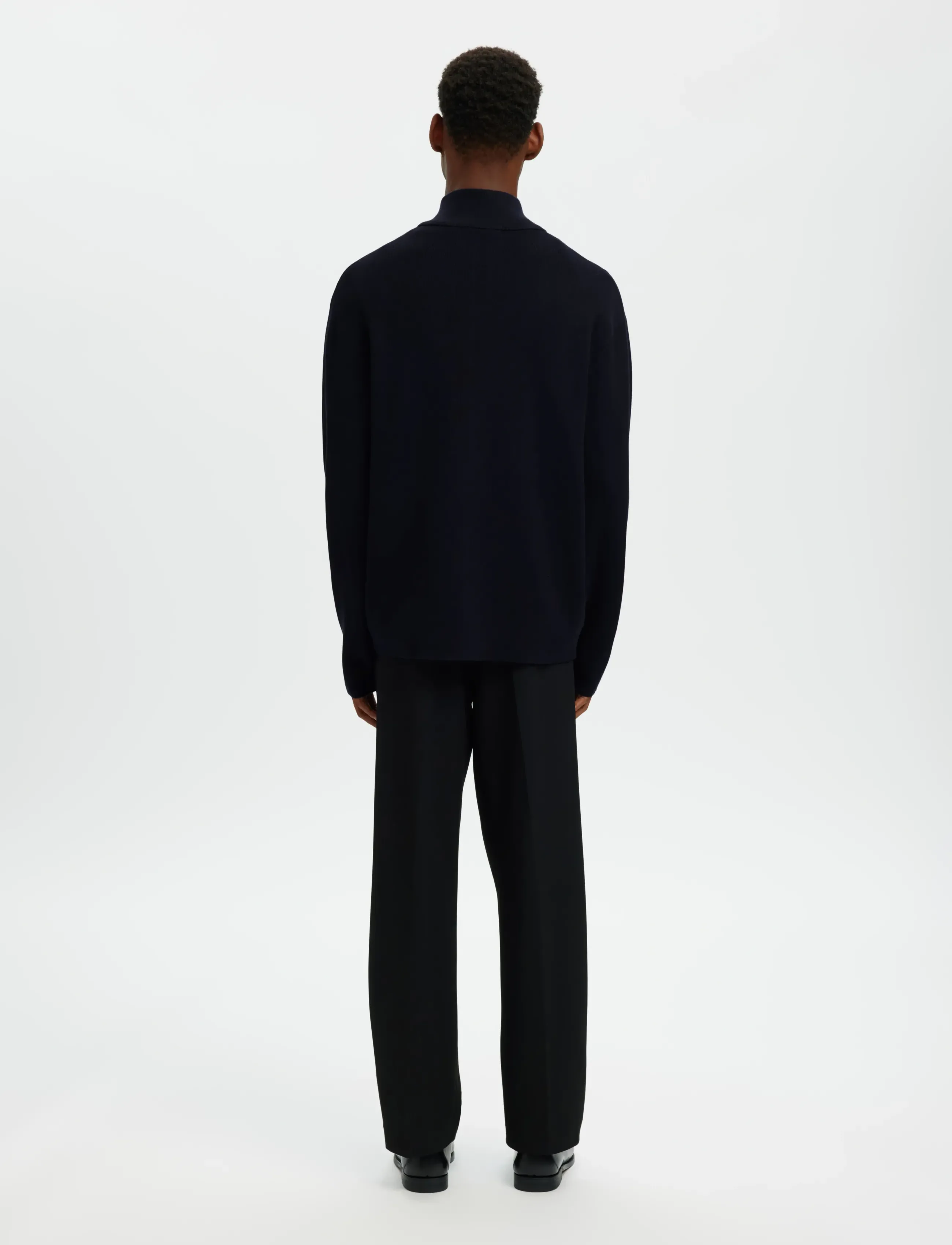 Selected - SLMTELLER FN ZIP CARDIGAN NOOS - kardiganid - sky captain - 2