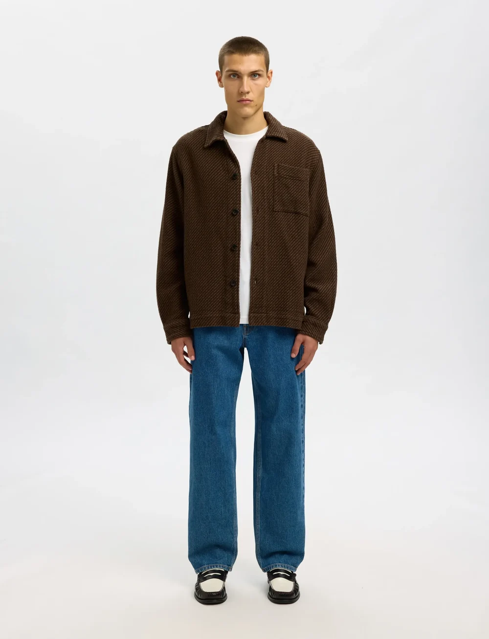 Selected - SLHREGFRED STRUCTURED OVERSHIRT - kollektionen - delicioso - 3