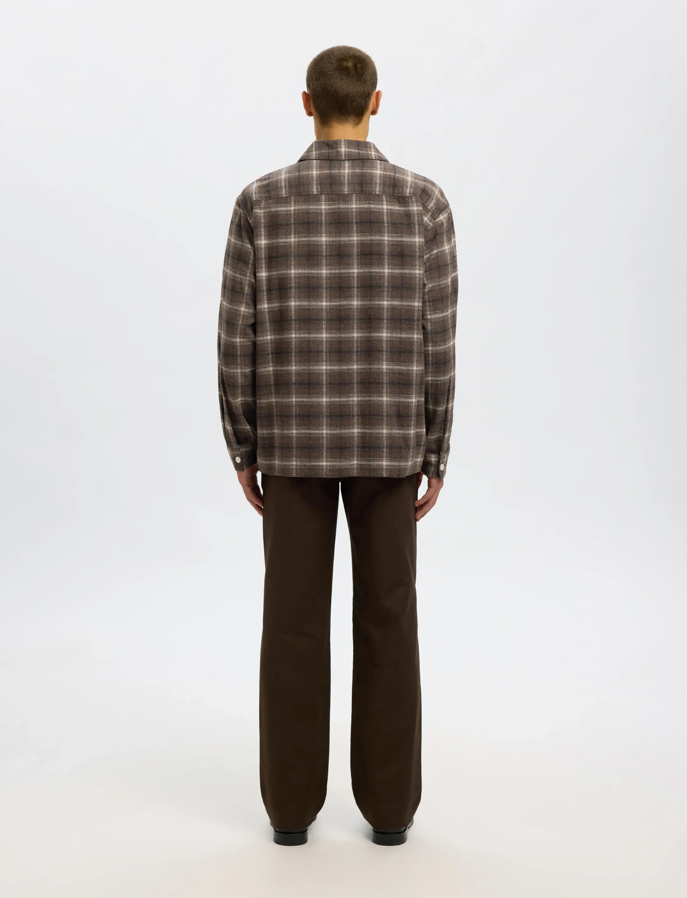 Selected - SLHRLXEDWIN CHECK LIGHT OVERSHIRT - delicioso - 2
