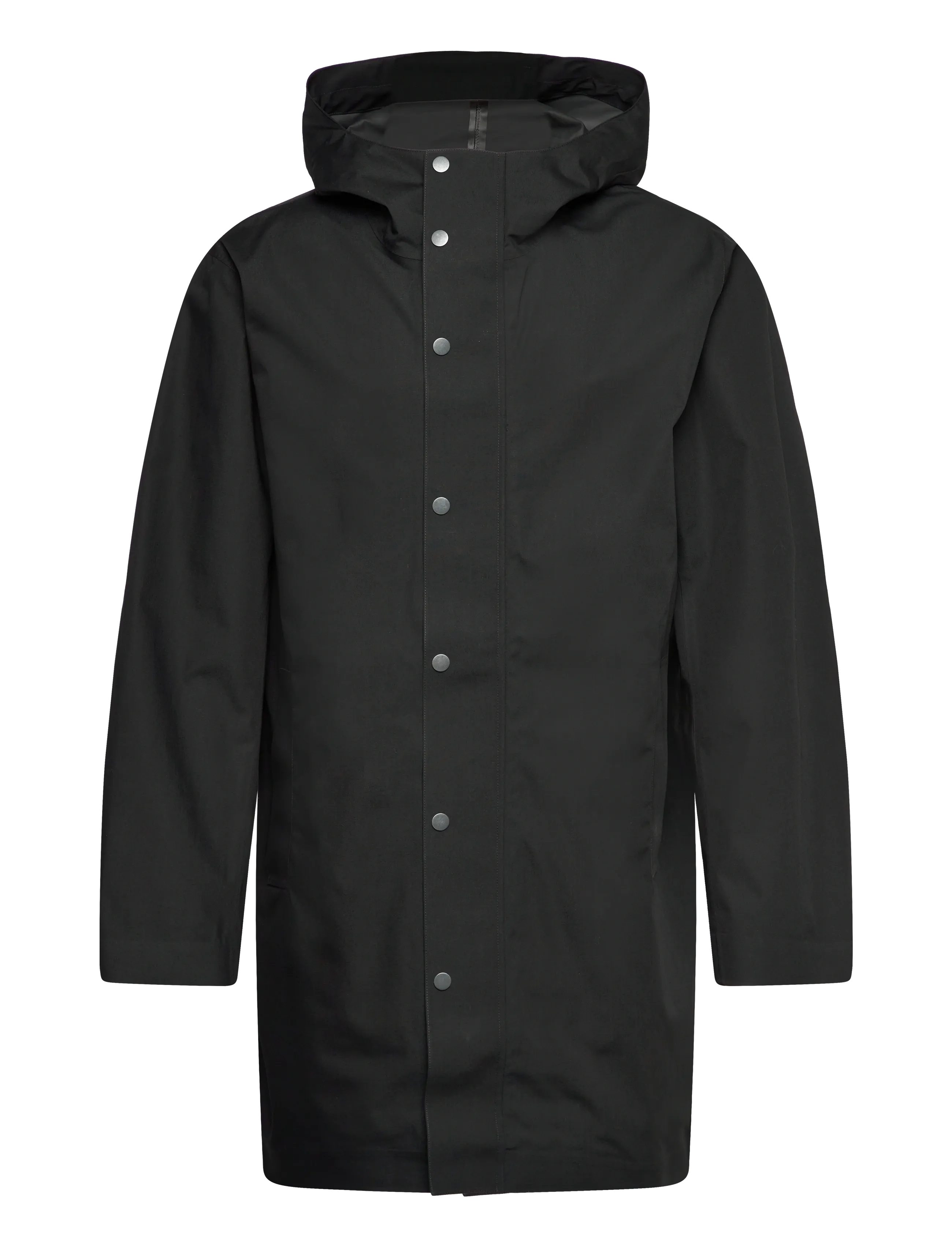 Selected SLHBYRON TECH COAT #S - Ytterkläder - BLACK / black