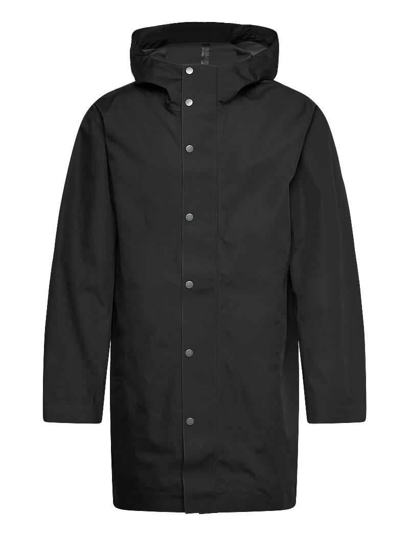 Selected - SLHBYRON TECH COAT #S - regnjakker - black - 0