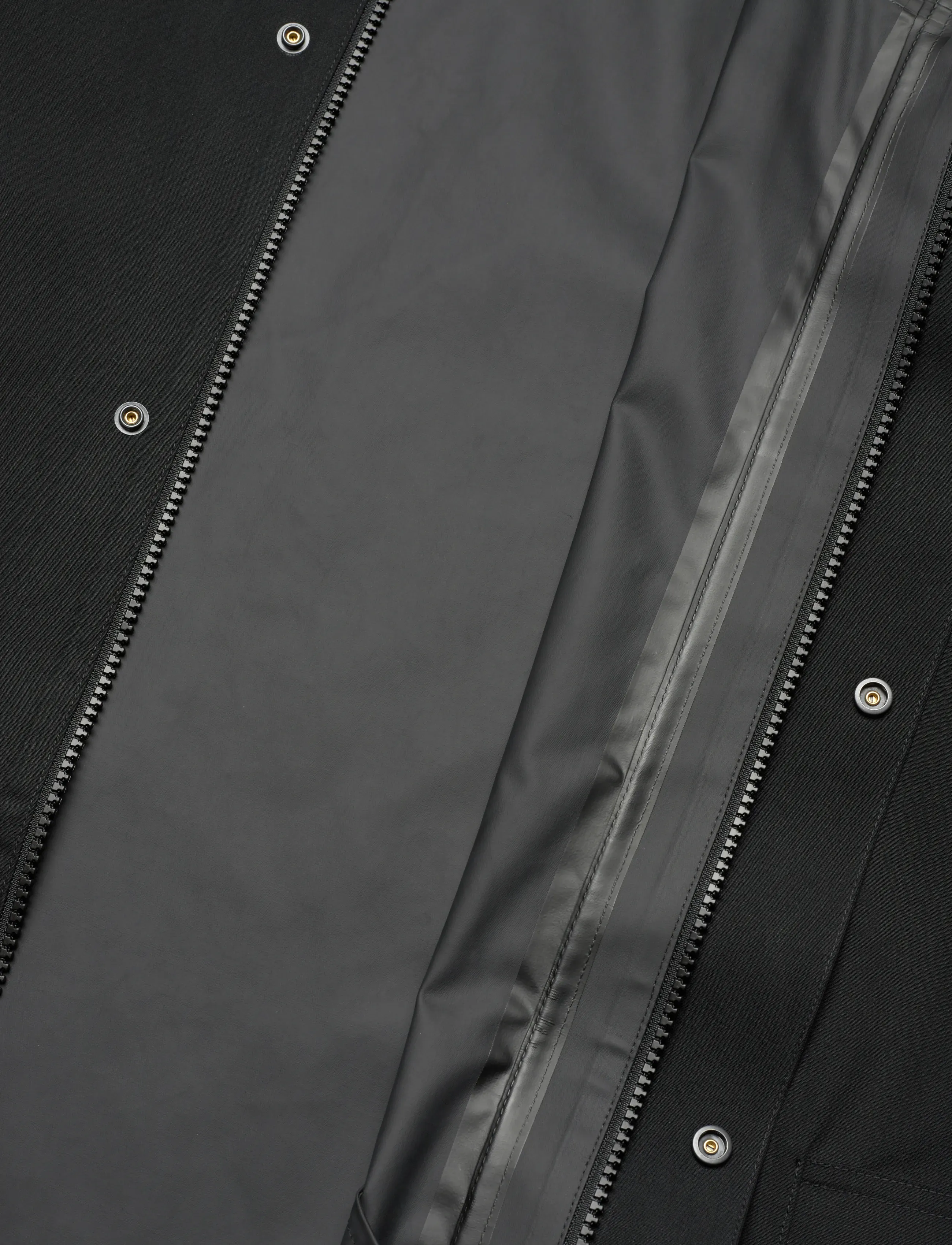 Selected - SLHBYRON TECH COAT #S - regnjakkar - black - 5