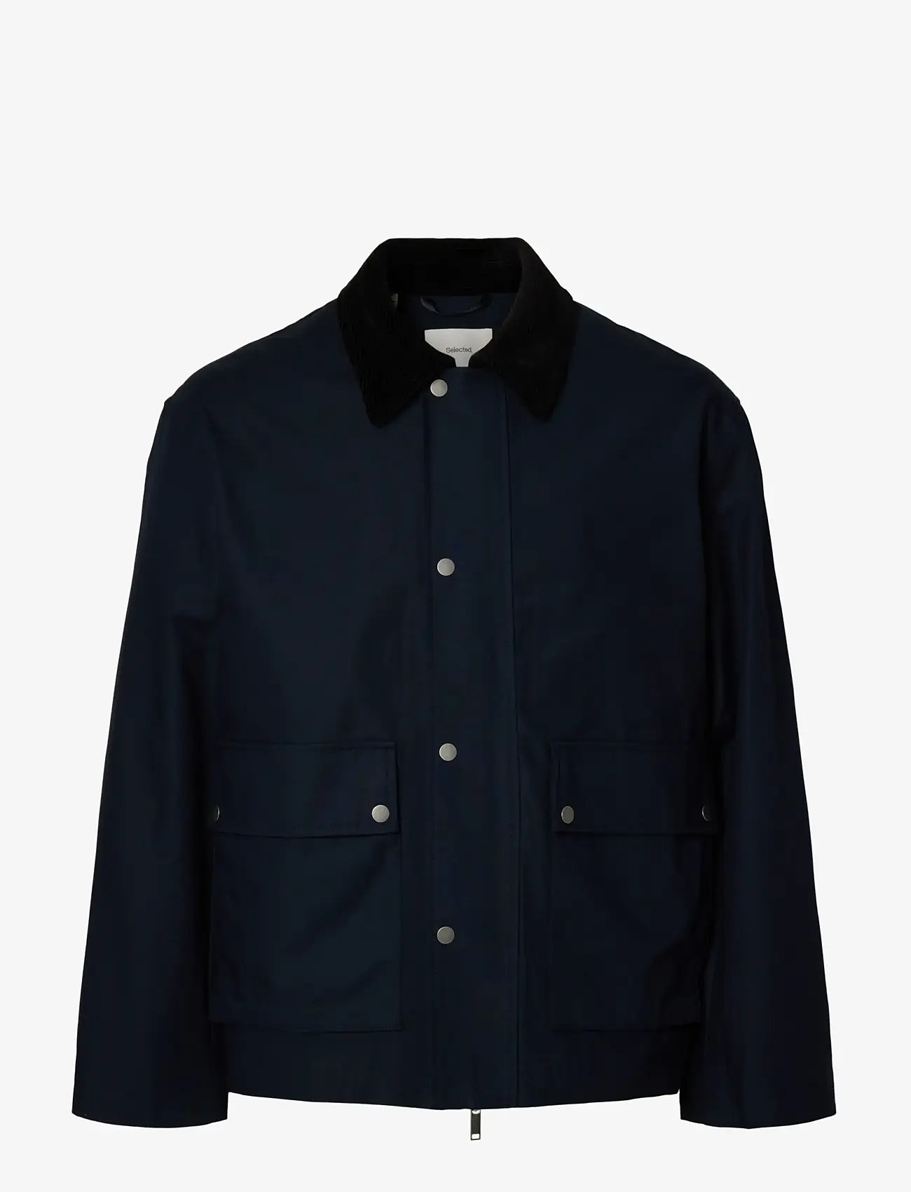 Selected - SLHKYLE COTTON JKT NOOS - fall jackets - sky captain - 1