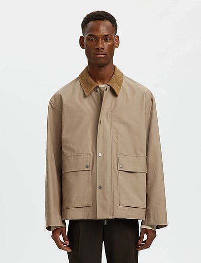 Slhkyle Cotton Jkt Noos - Vindjakker