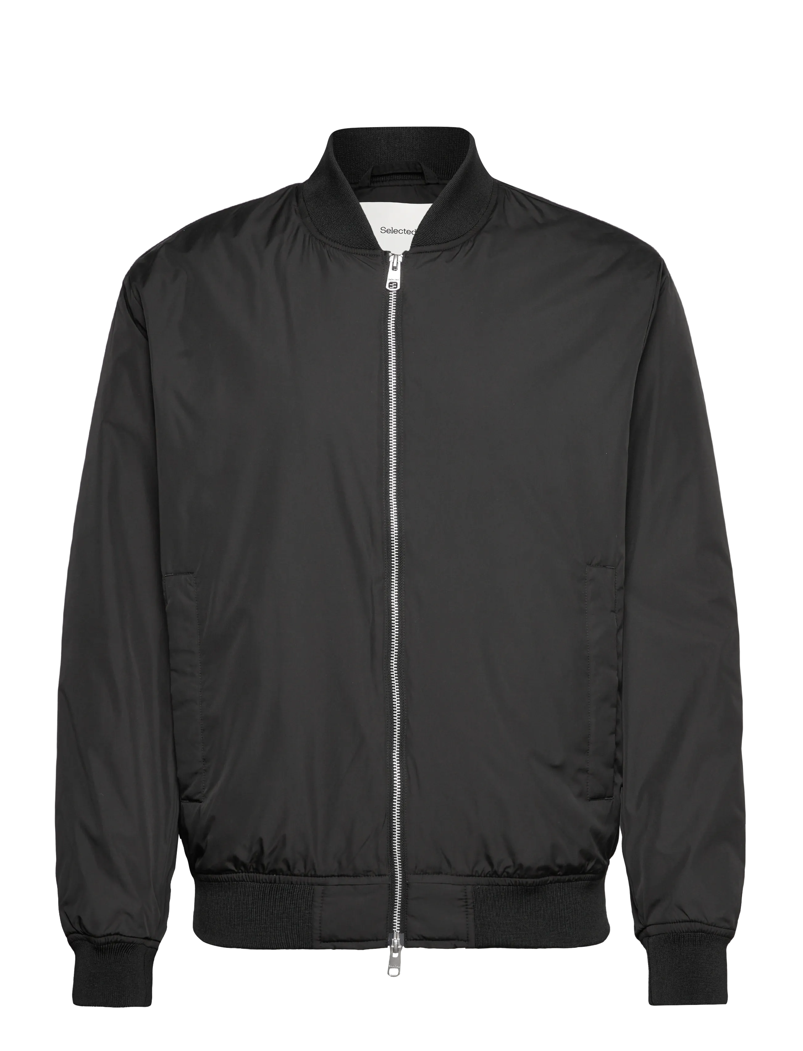 Selected SLHCHRIS BOMBER JKT #S - Ytterkläder - BLACK / black
