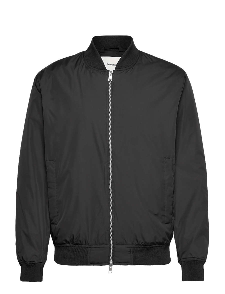 Selected - SLHCHRIS BOMBER JKT #S - forårsjakker - black - 1