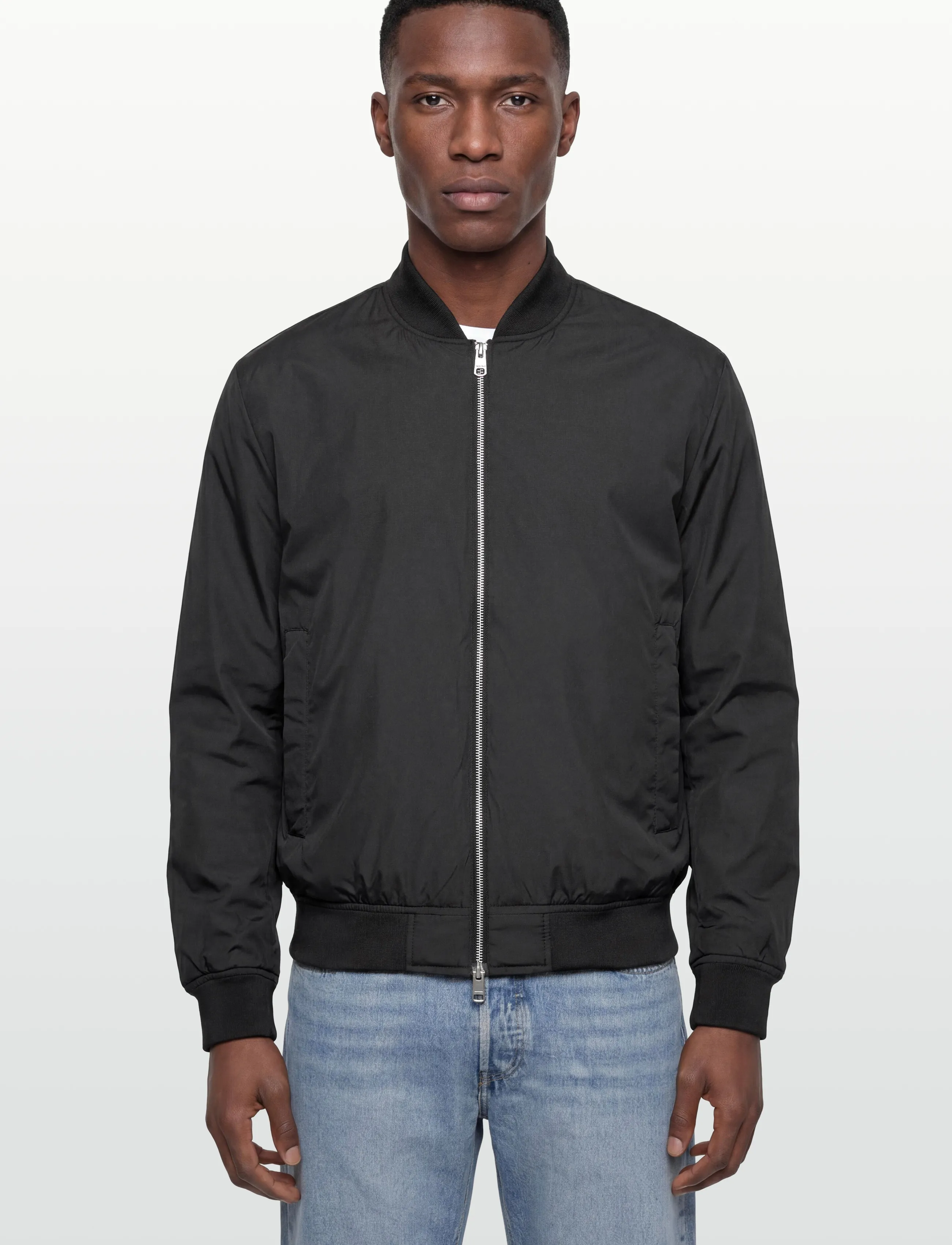 Selected - SLHCHRIS BOMBER JKT #S - forårsjakker - black - 3