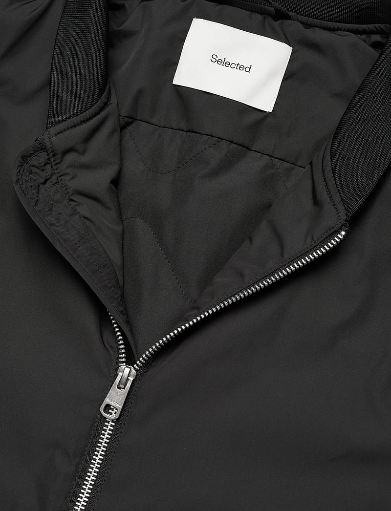 Selected - SLHCHRIS BOMBER JKT #S - sügisjakid - black - 2