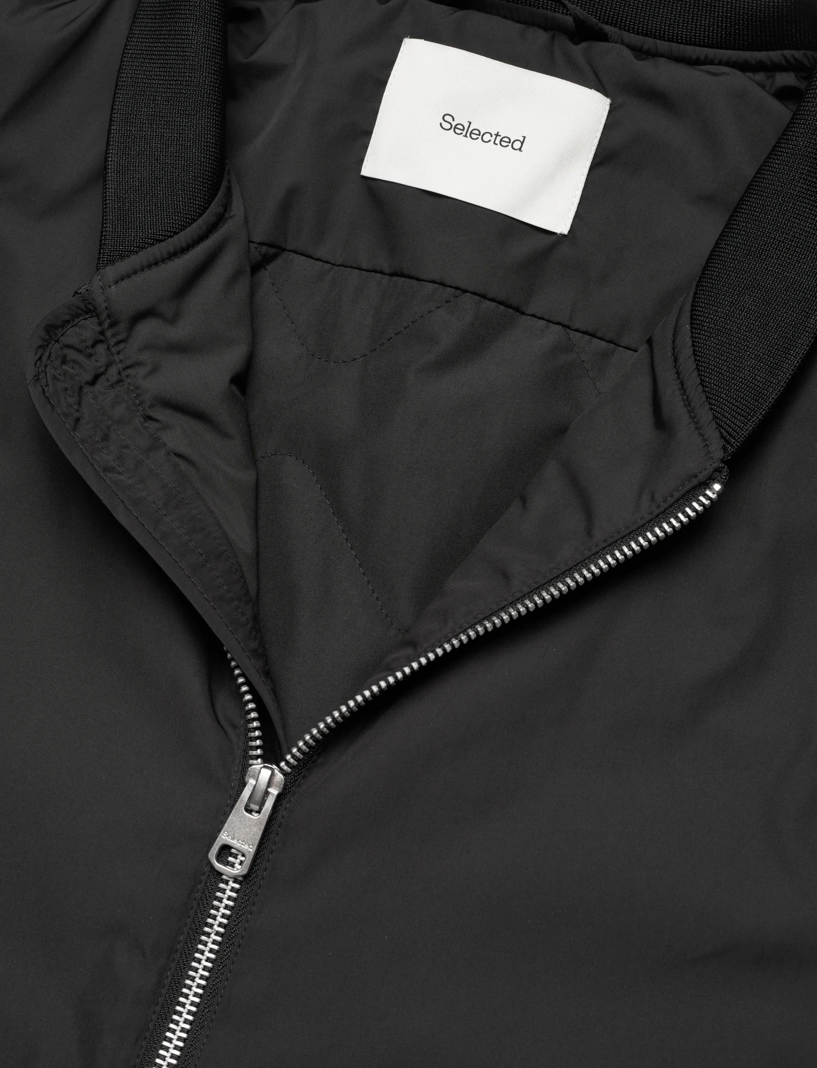 Selected - SLHCHRIS BOMBER JKT #S - forårsjakker - black - 5