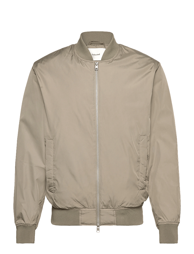 Selected - SLHCHRIS BOMBER JKT #S - forårsjakker - vetiver - 0
