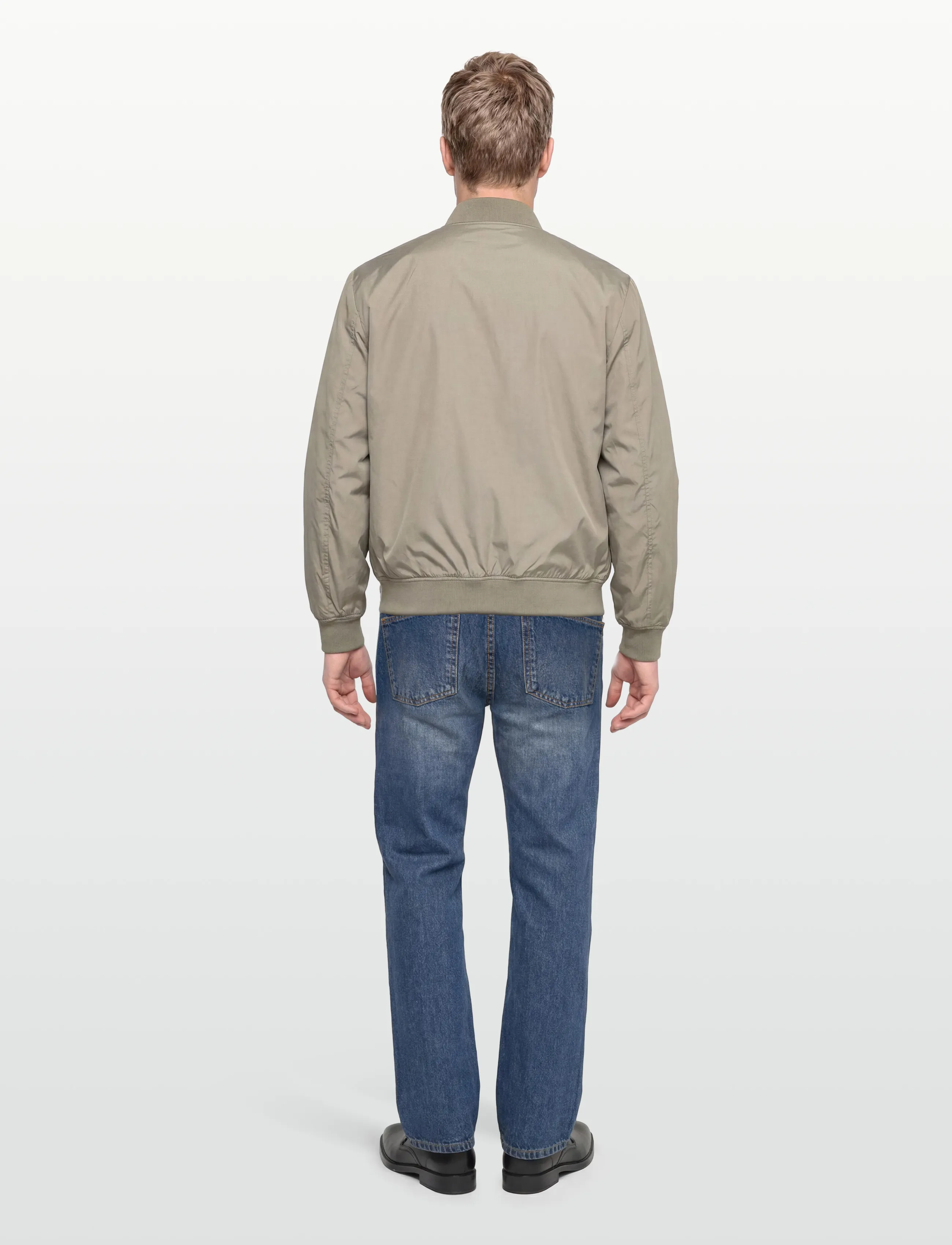 Selected - SLHCHRIS BOMBER JKT #S - kevadjoped - vetiver - 4