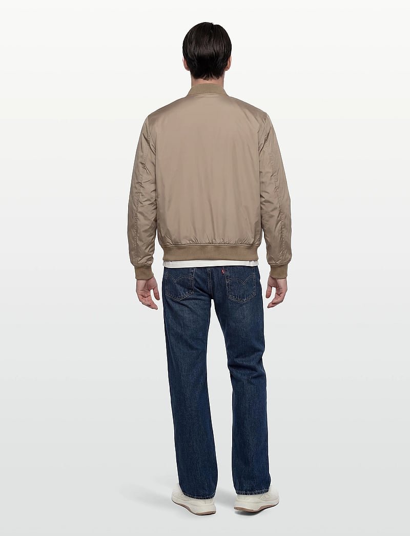Selected - SLHCHRIS BOMBER JKT #S - forårsjakker - weathered teak - 4