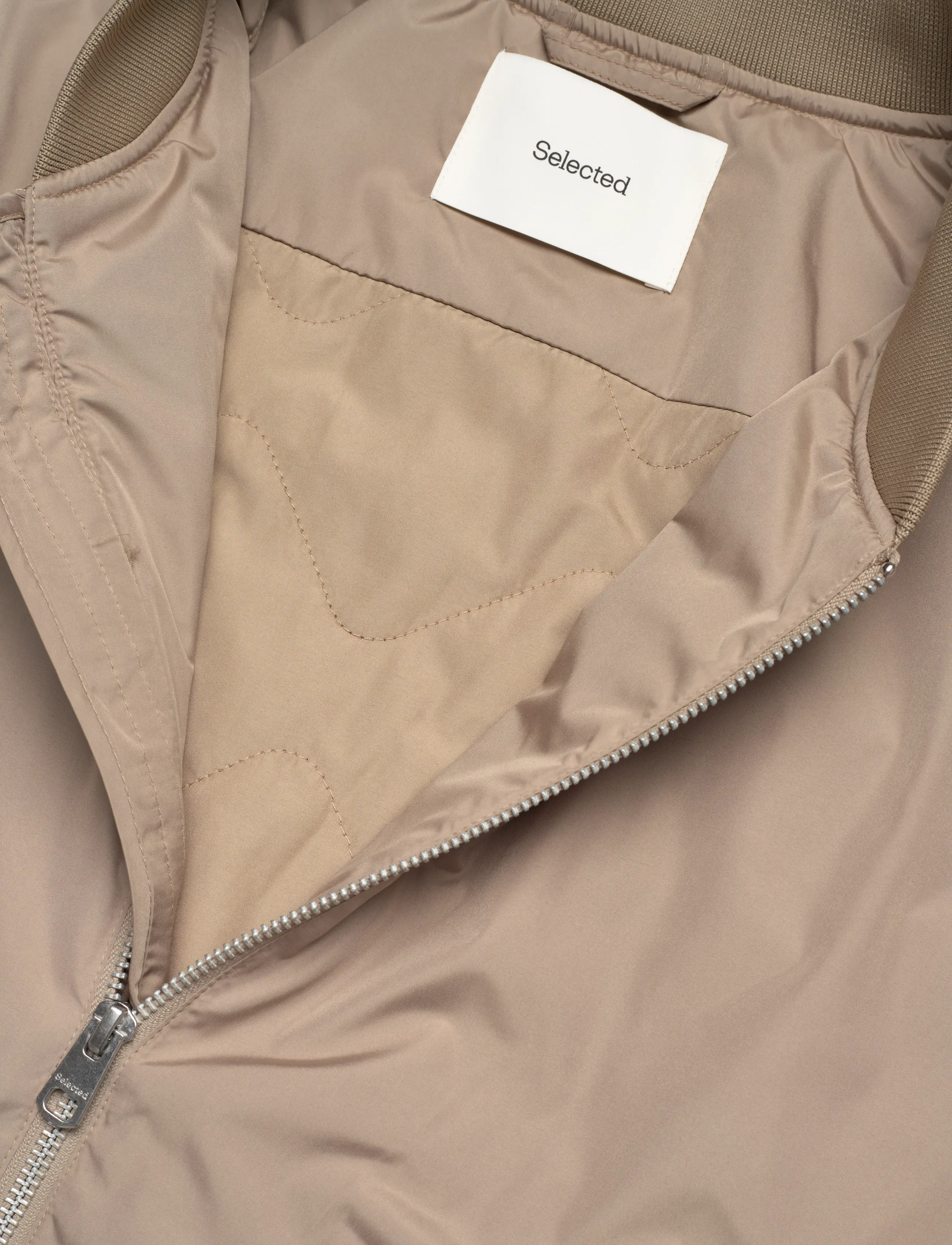 Selected - SLHCHRIS BOMBER JKT #S - forårsjakker - weathered teak - 5