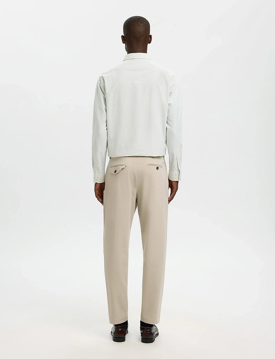 Selected - SLH172-SLIM TAPE LORENT FLEX PANTS NOOS - habitbukser - pure cashmere - 2