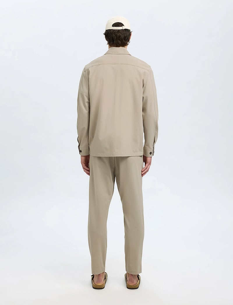 Selected - SLHREG LORENT BI-STRETCH OVERSHIRT NOOS - kollektsioonid - pure cashmere - 2