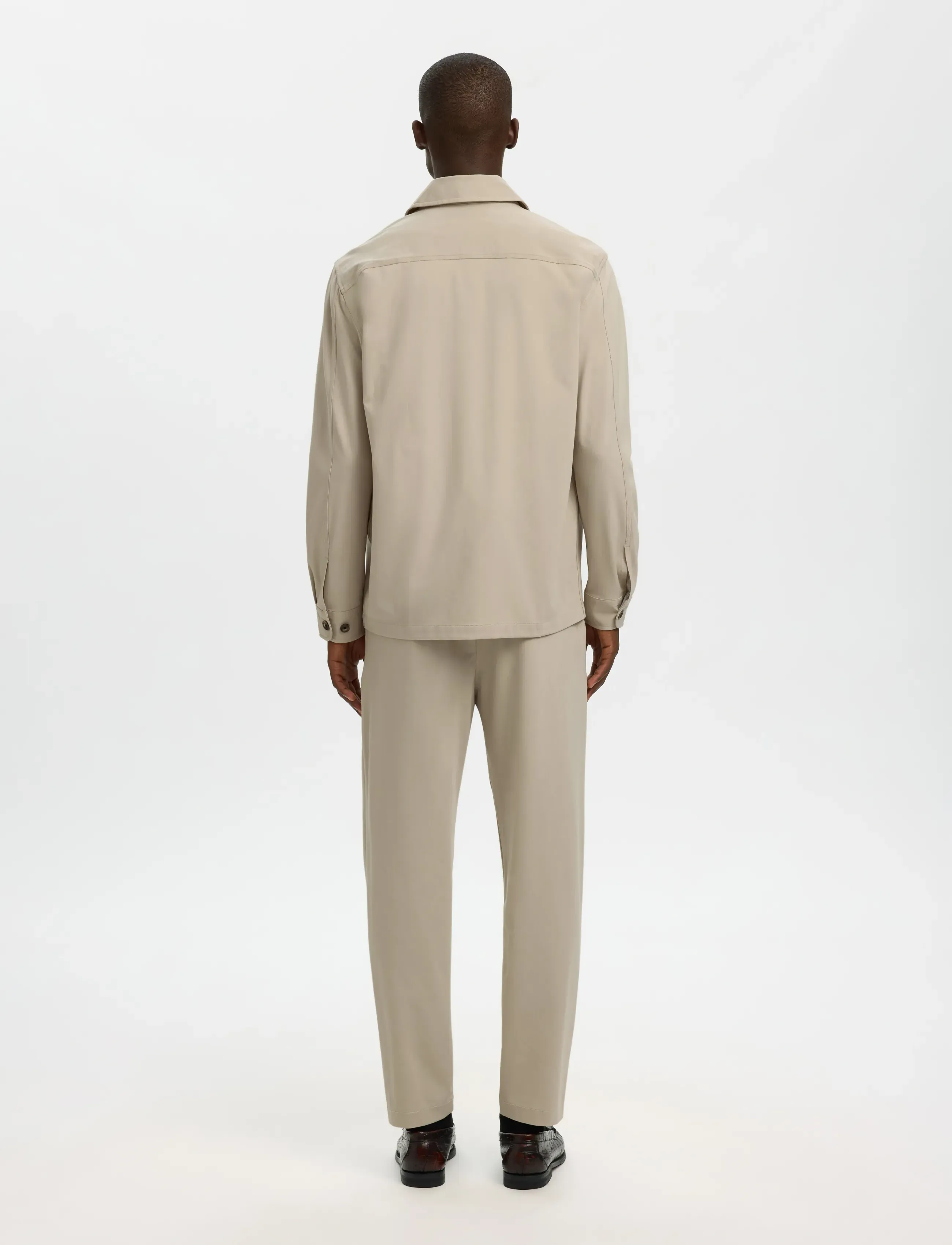 Selected - SLHREG LORENT BI-STRETCH OVERSHIRT NOOS - shop efter anledning - pure cashmere - 2