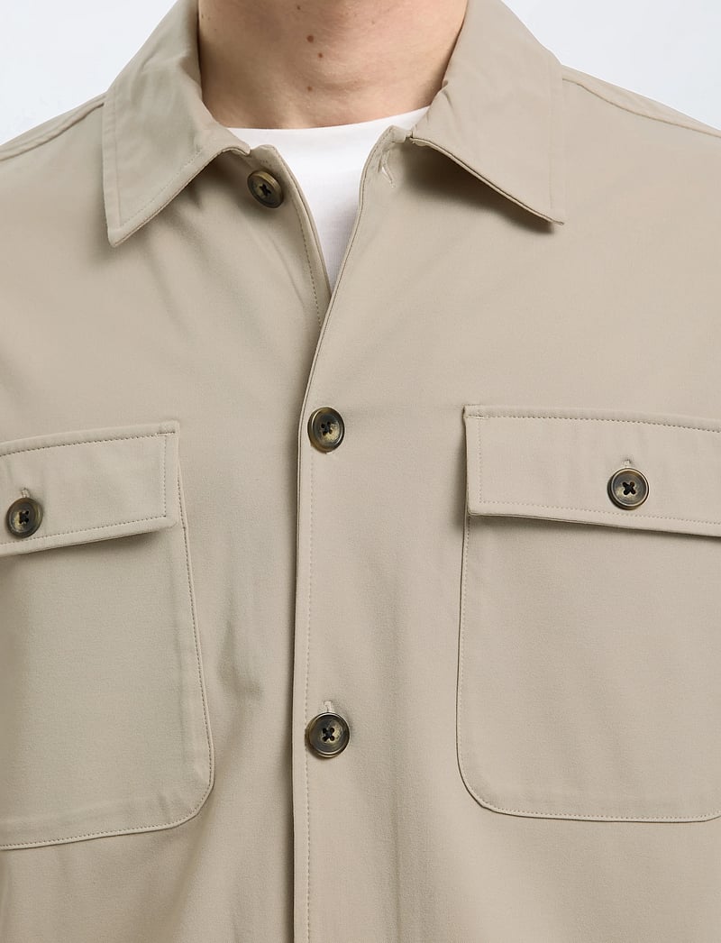 Selected - SLHREG LORENT BI-STRETCH OVERSHIRT NOOS - kollektsioonid - pure cashmere - 4