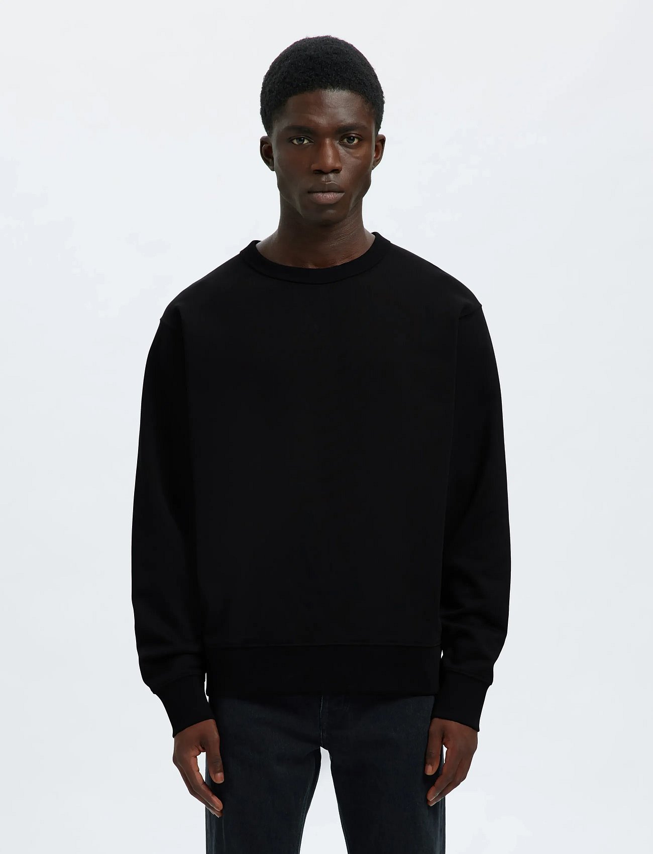 SLMRELAXLUKE LS SWEAT CREW NECK NOOS