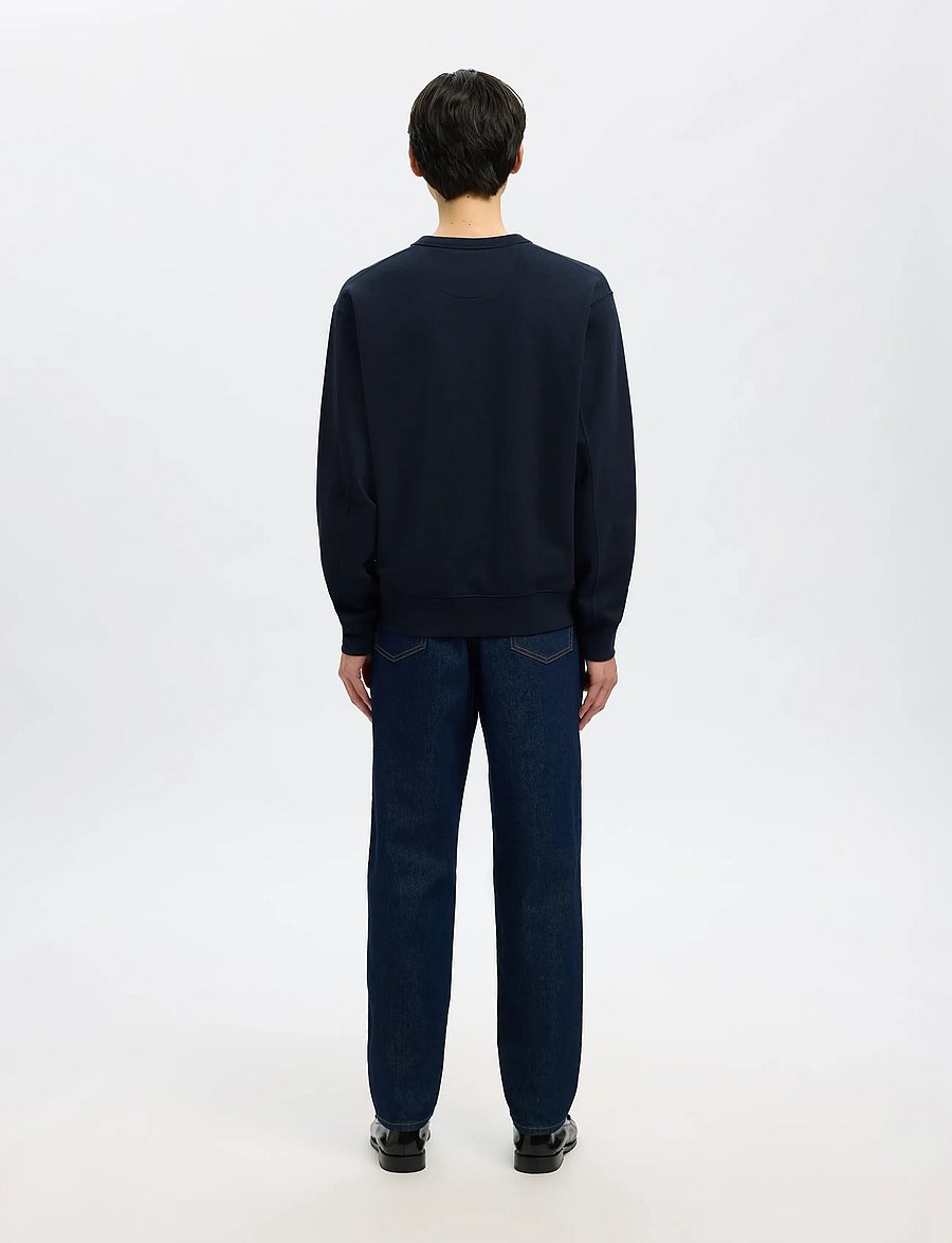 Selected - SLMRELAXLUKE LS SWEAT CREW NECK NOOS - nach anlass kaufen - dark sapphire - 3