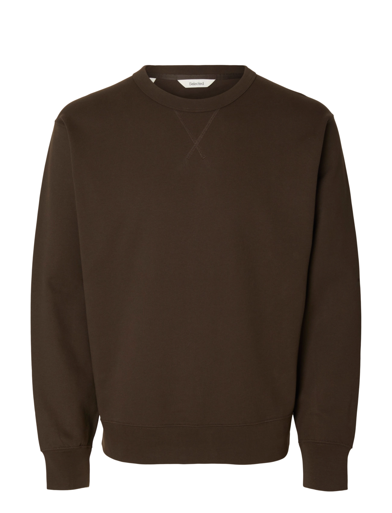 Selected - SLMRELAXLUKE LS SWEAT CREW NECK NOOS - shop efter anledning - delicioso - 1