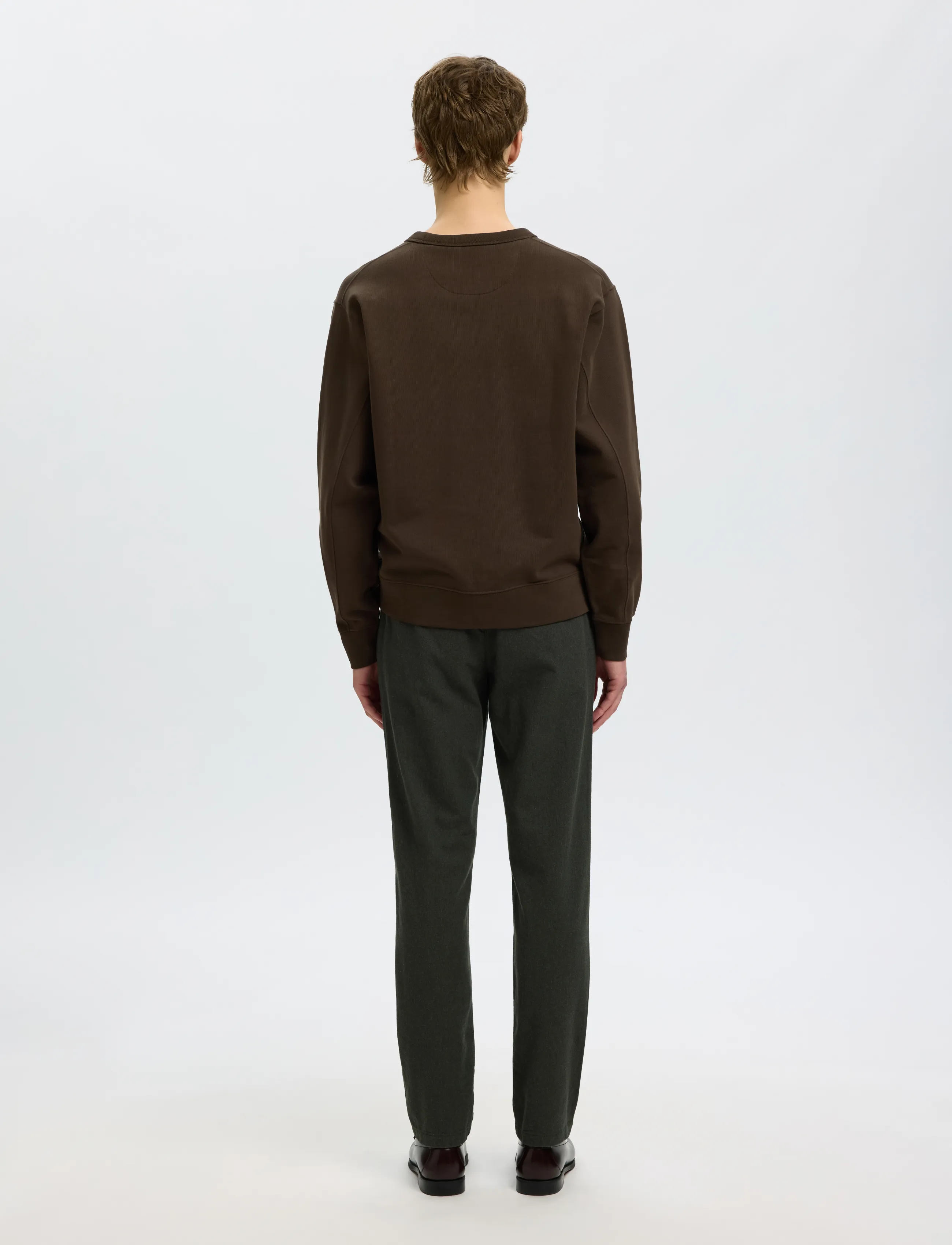 Selected - SLMRELAXLUKE LS SWEAT CREW NECK NOOS - shop efter anledning - delicioso - 2