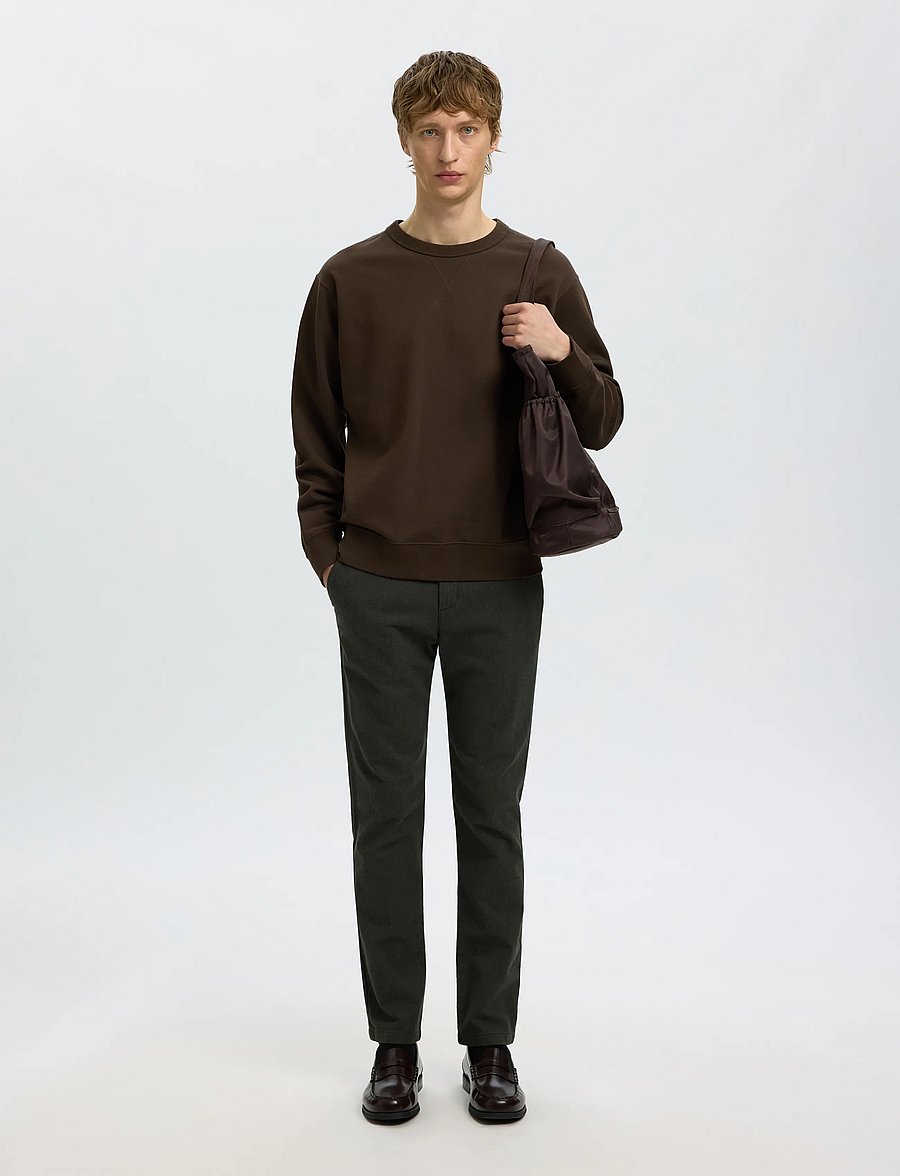 Selected - SLMRELAXLUKE LS SWEAT CREW NECK NOOS - shop efter anledning - delicioso - 5